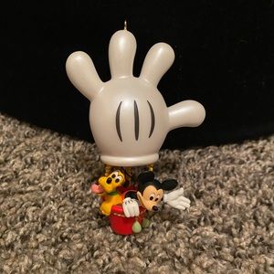 Mickey and Pluto ornament